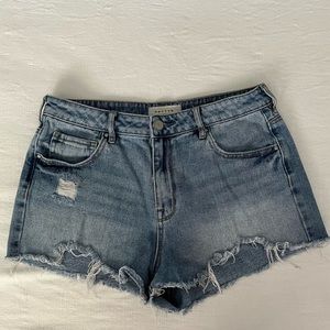 High rise shorts